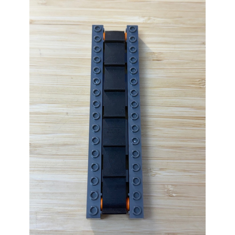 LEGO Technic Tread Rubber Conveyor Belt Dark Gray 1x14 Bricks